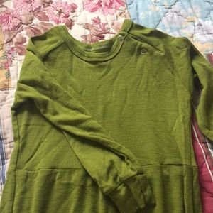 Merino wool baby night gown